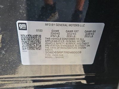 2024 Cadillac CT4-V Blackwing