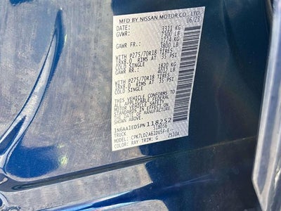 2023 Nissan Titan Platinum Reserve