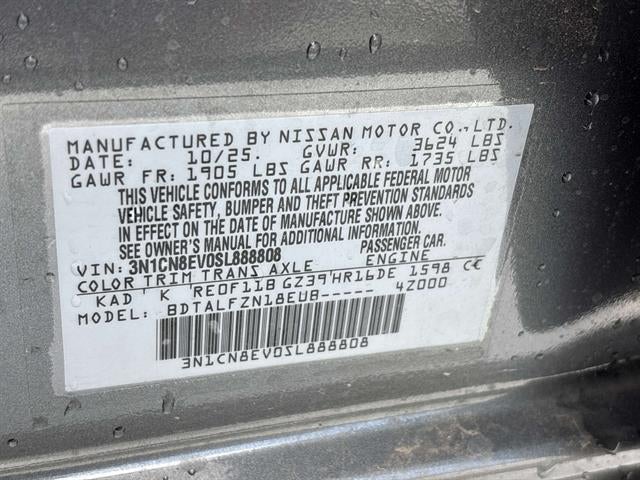 2025 Nissan Versa SV