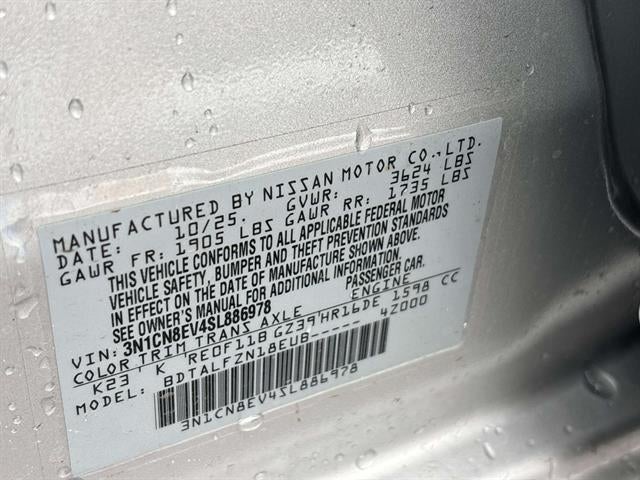 2025 Nissan Versa SV