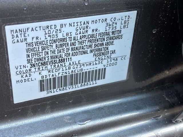 2025 Nissan Versa SV