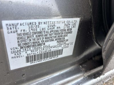 2025 Nissan Versa SV