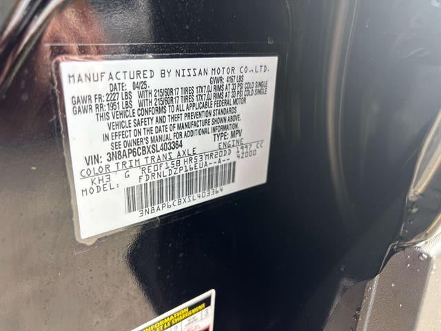 2025 Nissan Kicks SV