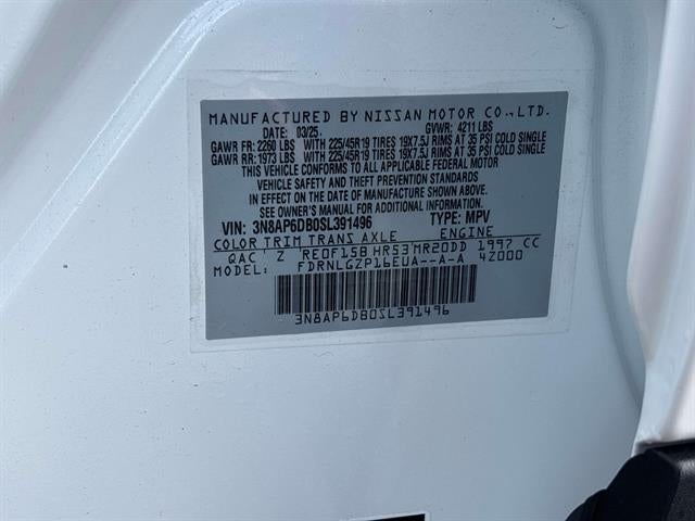 2025 Nissan Kicks SR