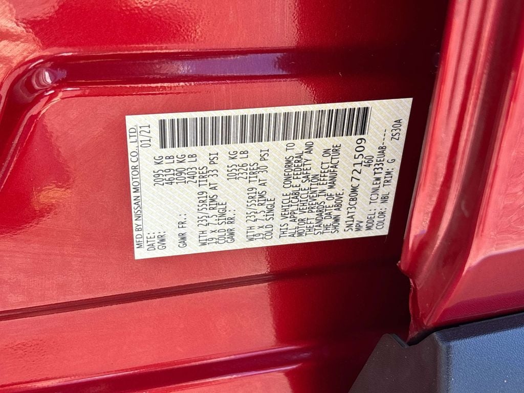 2021 Nissan Rogue SL