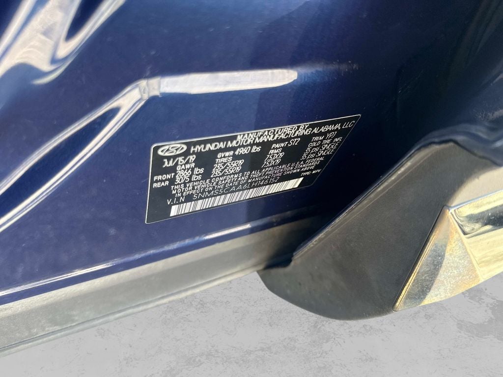 2020 Hyundai Santa Fe Limited
