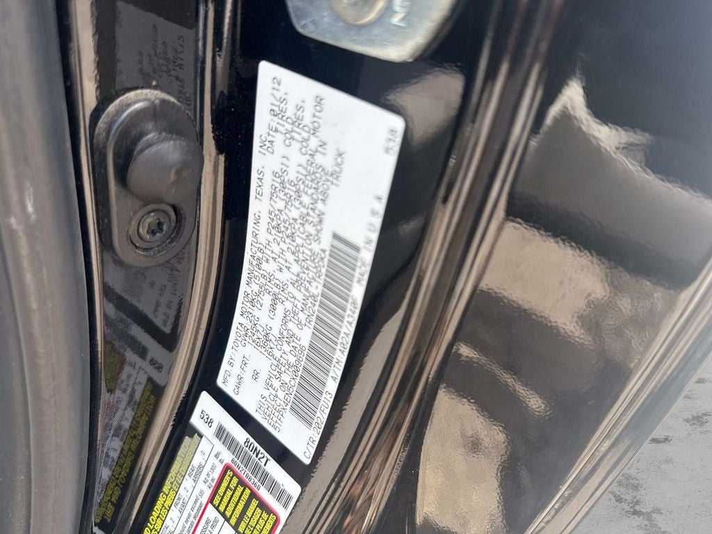 2012 Toyota Tacoma Base