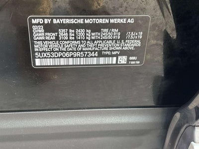 2023 BMW X3 xDrive30i xDrive30i