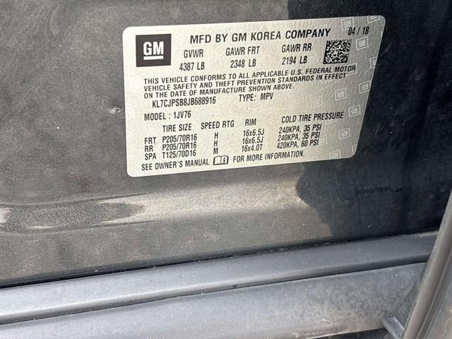 2018 Chevrolet Trax LT