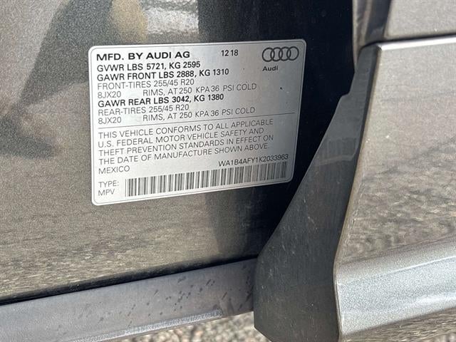 2019 Audi SQ5 3.0T quattro Premium Plus