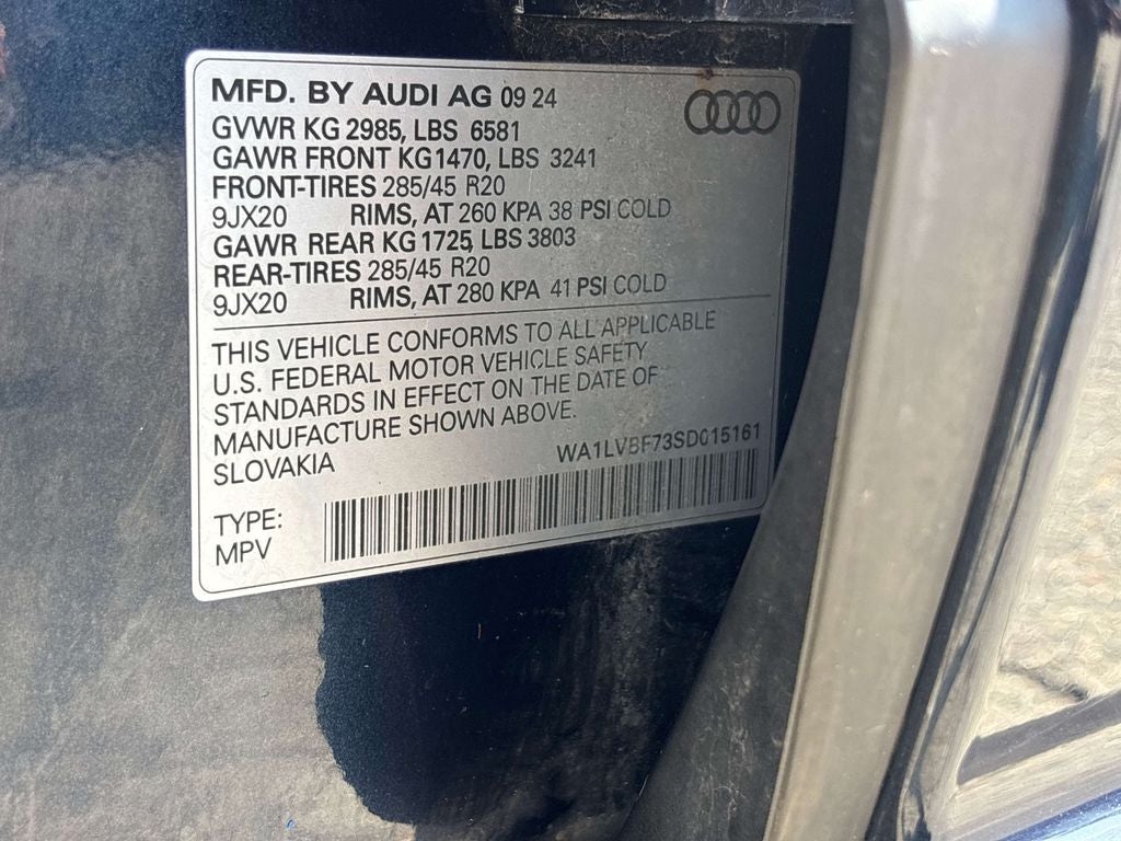 2025 Audi Q7 55 Premium Plus quattro