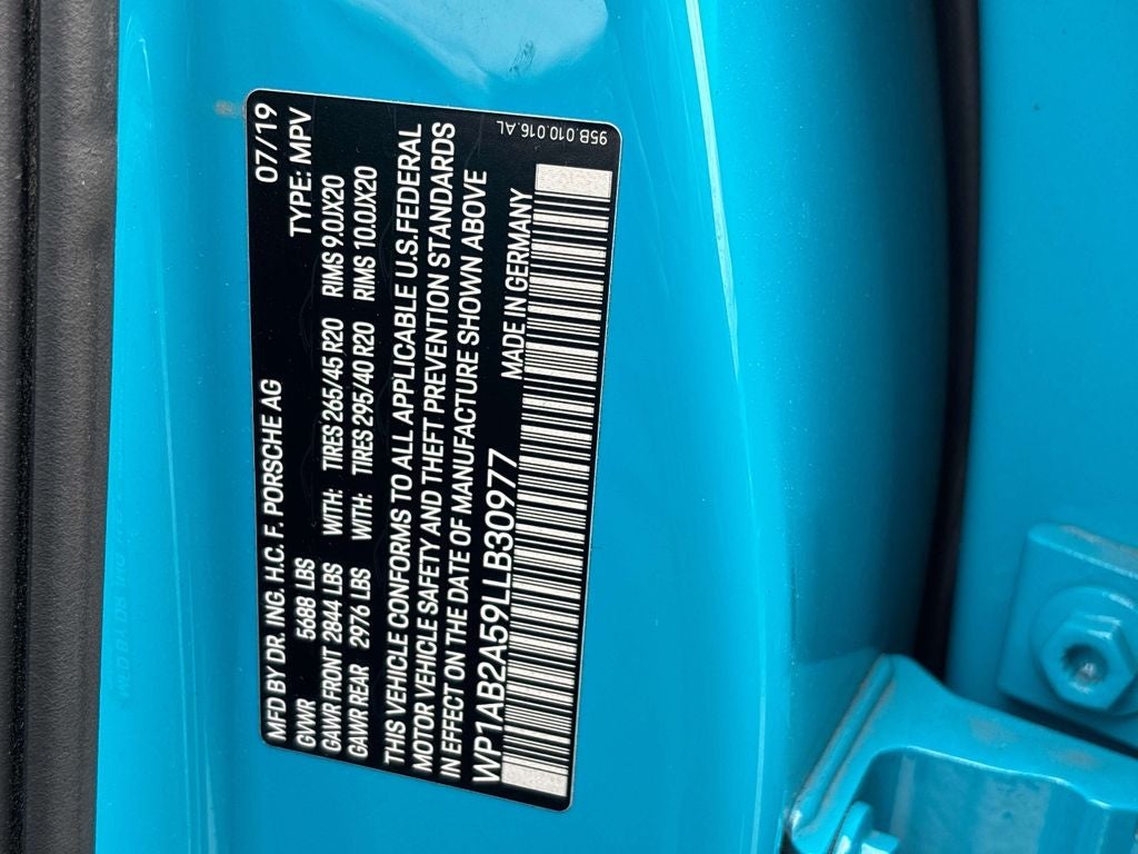 2020 Porsche Macan S