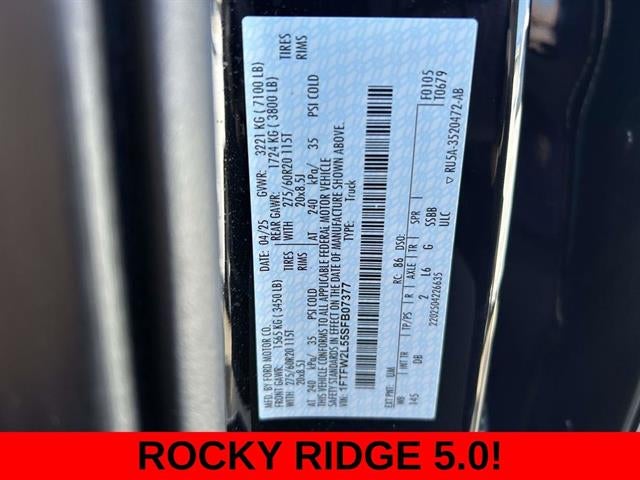 2025 Ford F-150 STX ROCKY RIDGE