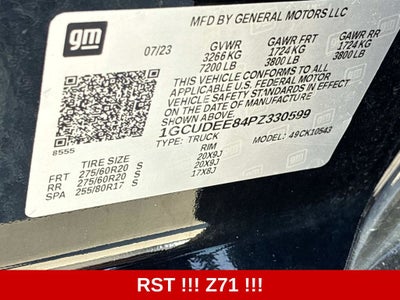 2023 Chevrolet Silverado 1500 RST