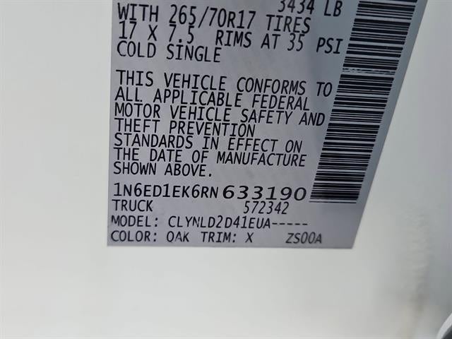 2024 Nissan Frontier PRO-4X