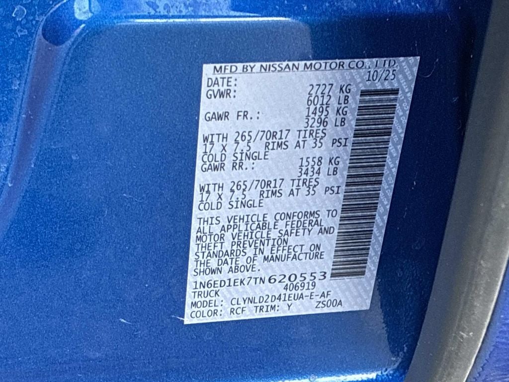 2026 Nissan Frontier PRO-4X