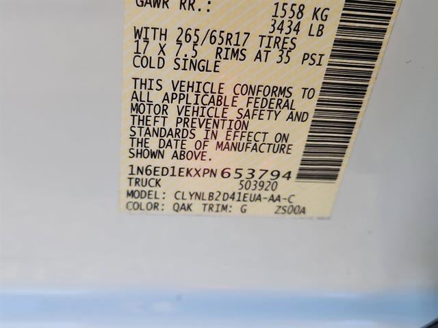 2023 Nissan Frontier S