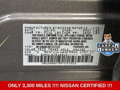 2024 Nissan Sentra S