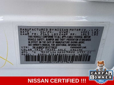 2024 Nissan Sentra SV