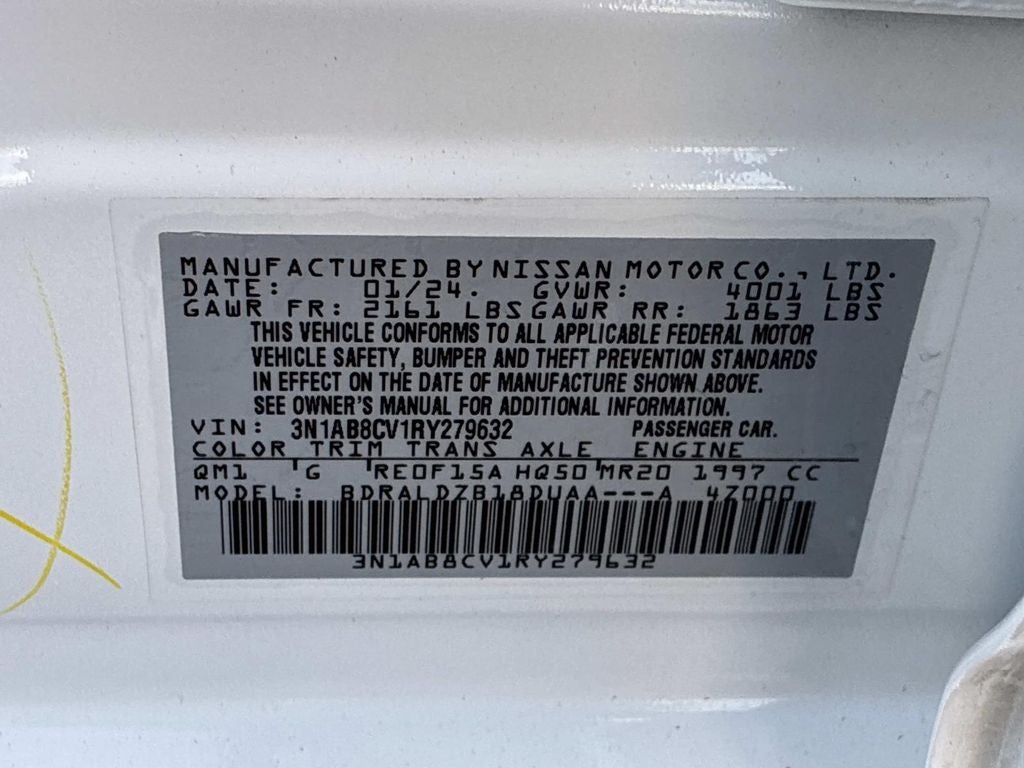 2024 Nissan Sentra SV