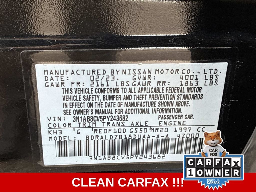 2023 Nissan Sentra SV