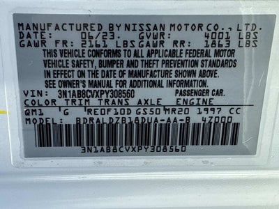 2023 Nissan Sentra SV