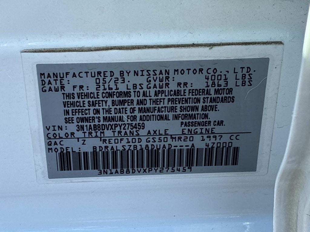 2023 Nissan Sentra SR