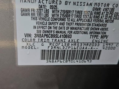 2025 Nissan Kicks SV