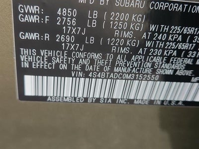 2021 Subaru Outback Premium