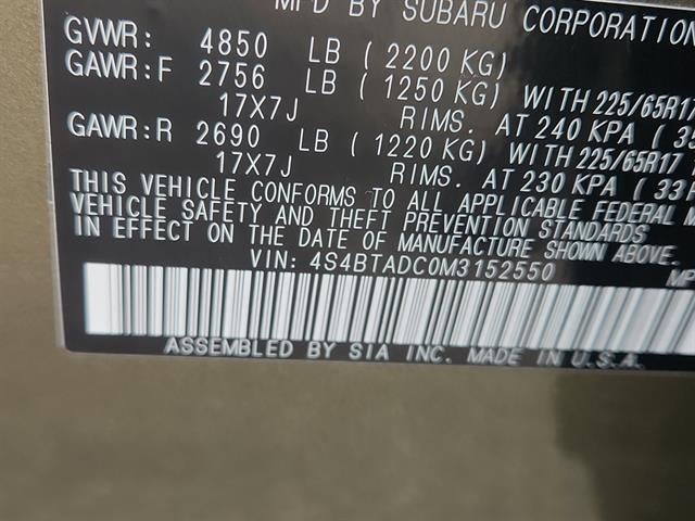 2021 Subaru Outback Premium