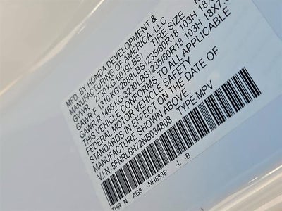 2022 Honda Odyssey EX-L