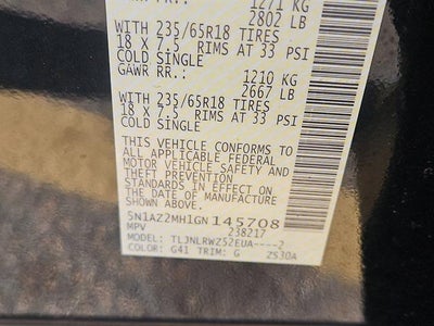 2016 Nissan Murano SL