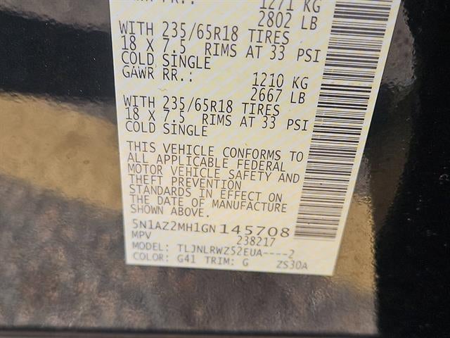 2016 Nissan Murano SL