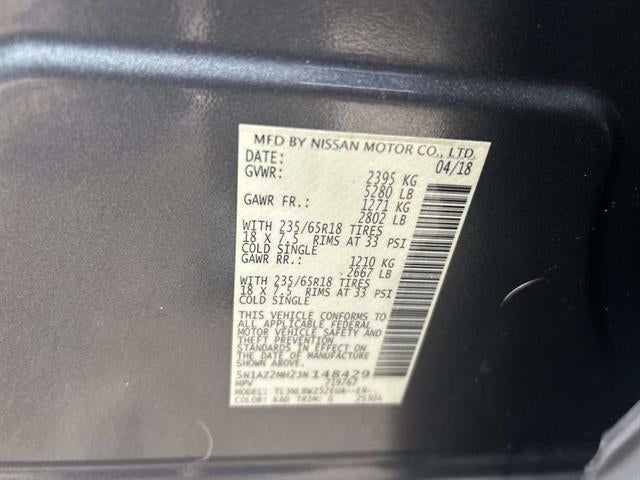 2018 Nissan Murano SL