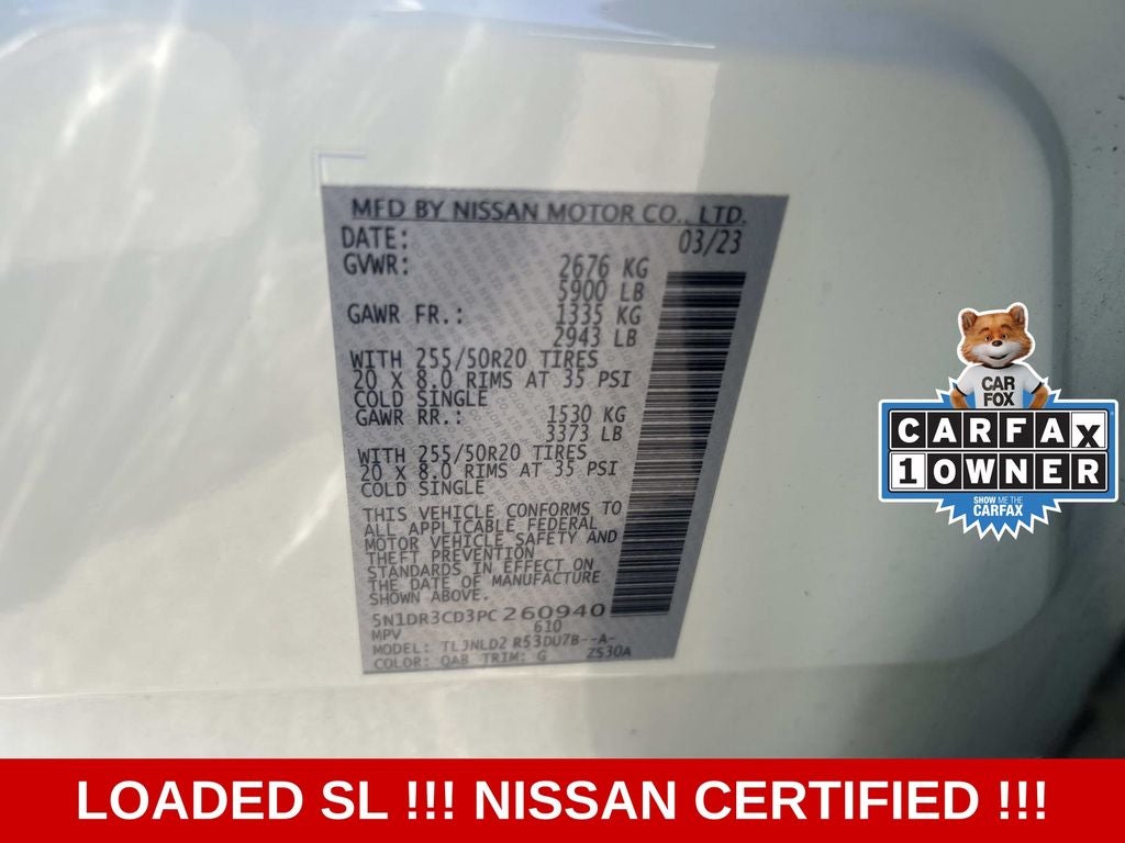 2023 Nissan Pathfinder SL