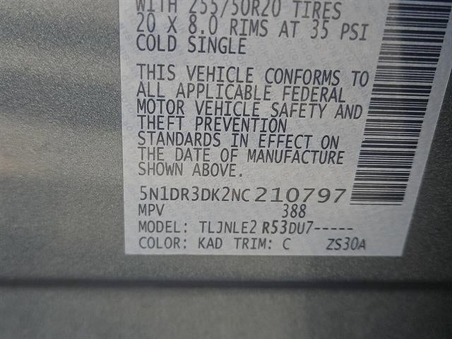 2022 Nissan Pathfinder Platinum