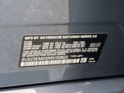 2024 BMW X7 xDrive40i