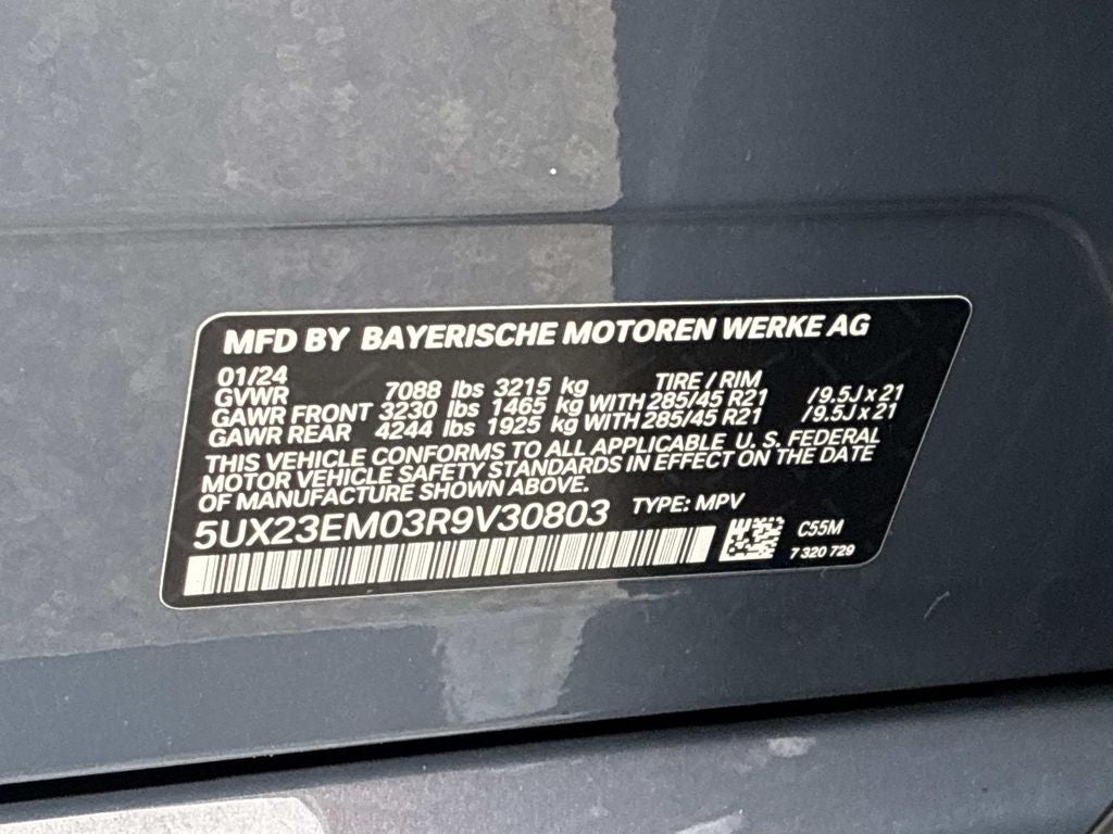 2024 BMW X7 xDrive40i