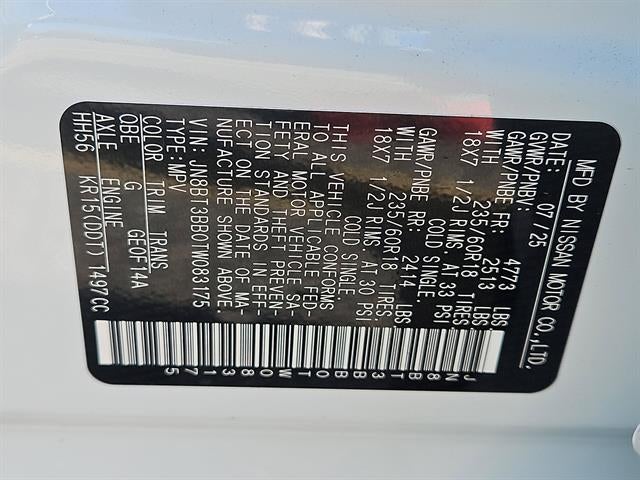 2026 Nissan Rogue SV