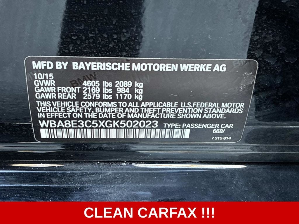 2016 BMW 3 Series 328i xDrive