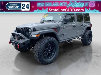 2022 Jeep Wrangler Unlimited Sport S Black Widow
