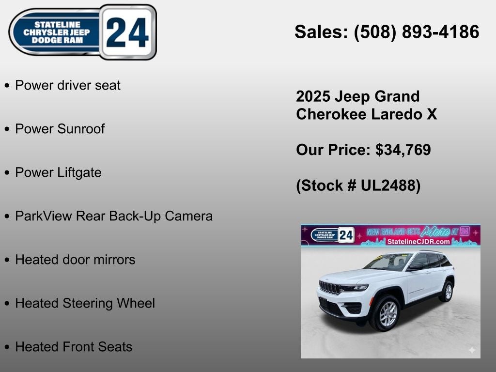 2025 Jeep Grand Cherokee Laredo X