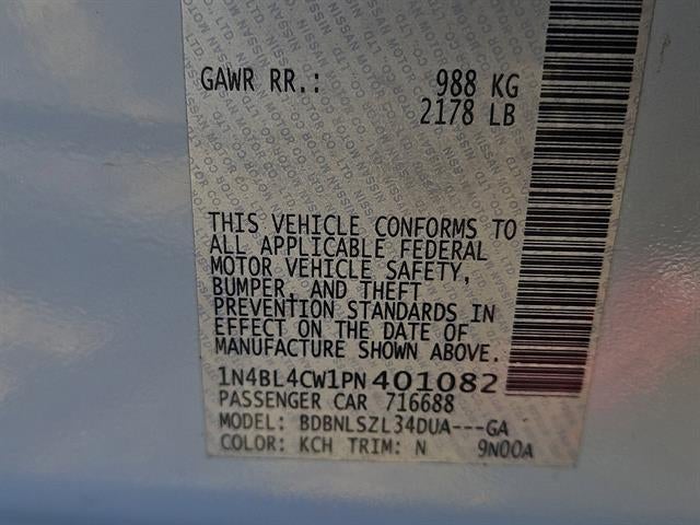 2023 Nissan Altima 2.5 SR