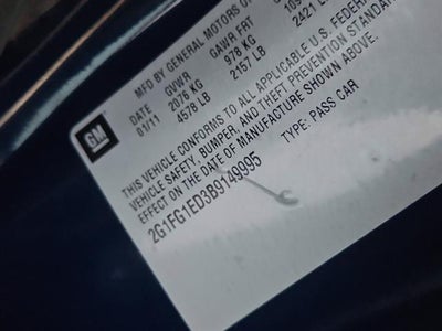 2011 Chevrolet Camaro LT