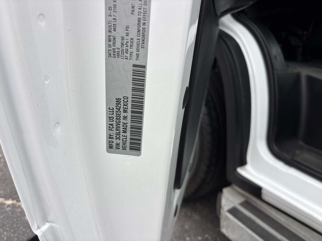 2025 RAM ProMaster 2500 Base