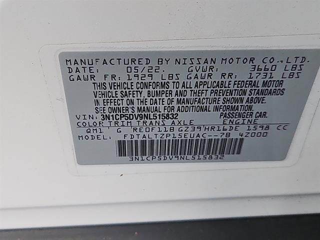 2022 Nissan Kicks SR