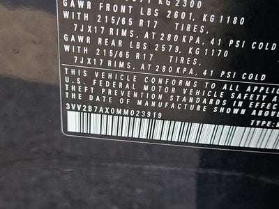 2021 Volkswagen Tiguan 2.0T SE 4Motion