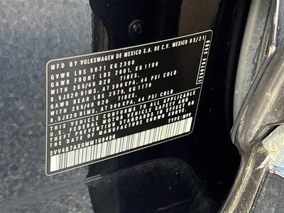 2021 Volkswagen Tiguan 2.0T SEL Premium R-Line 4Motion