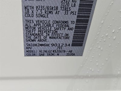 2017 Nissan Pathfinder S