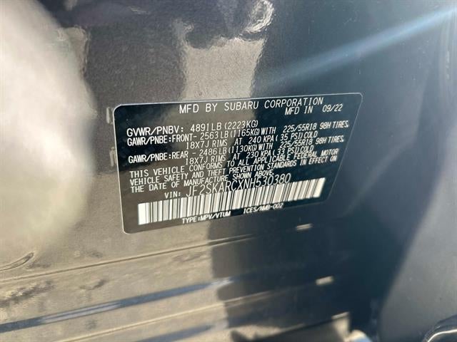 2022 Subaru Forester Touring